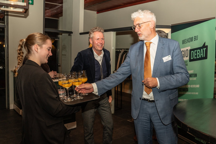 Ontvangst tijdens Regiodebat 2024